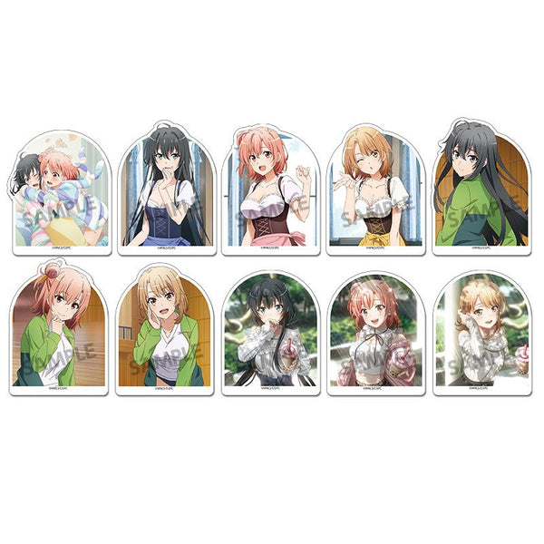 『やはり俺の青春ラブコメはまちがっている。シリーズ』トレーディングダイカットステッカー vol.5【BOX】