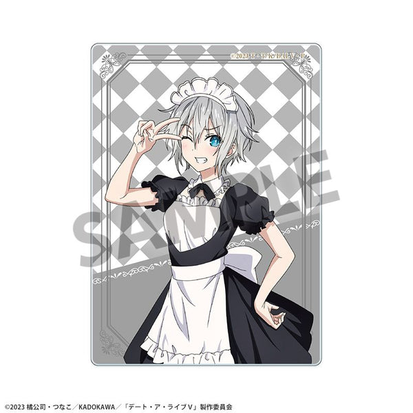 『デート・ア・ライブV』描き下ろしアクリルカード 本条二亜 メイド ver.