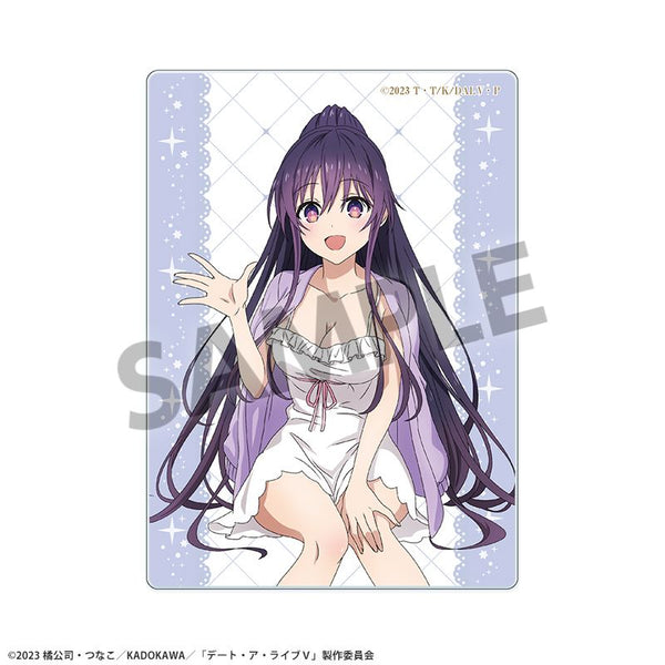 『デート・ア・ライブV』描き下ろしアクリルカード 夜刀神十香 ナイトウェア ver.