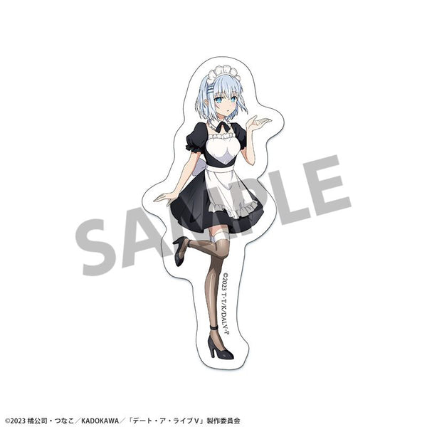『デート・ア・ライブV』描き下ろしダイカットステッカー 鳶一折紙 メイド ver.
