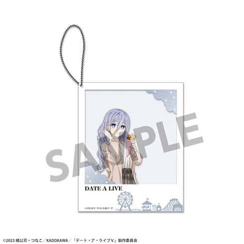 『デート・ア・ライブV』描き下ろしポラロイド風アクリルキーホルダー 崇宮澪 遊園地デート ver.