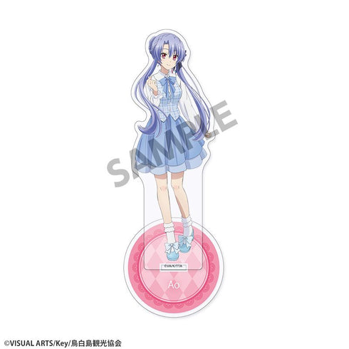 "Summer Pockets" Original Acrylic Stand: Sora Mon Aoi "Yumekawa" Ver.