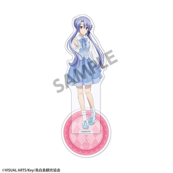 "Summer Pockets" Original Acrylic Stand: Sora Mon Aoi "Yumekawa" Ver.