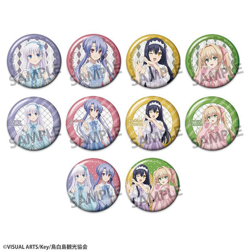 『Summer Pockets』描き下ろしトレーディング缶バッジ ゆめかわ ver.【BOX】