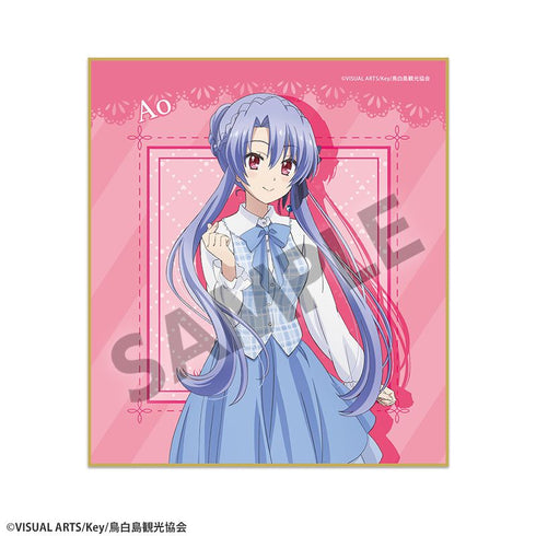 《Summer Pockets》全新绘制迷你色纸 空门苍 梦幻可爱版