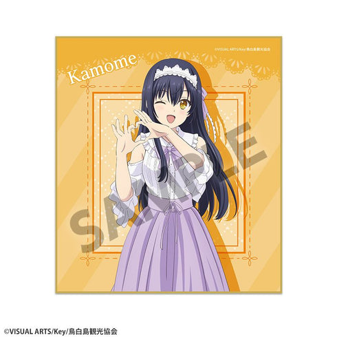 『Summer Pockets』描き下ろしミニ色紙 久島鴎 ゆめかわ ver.