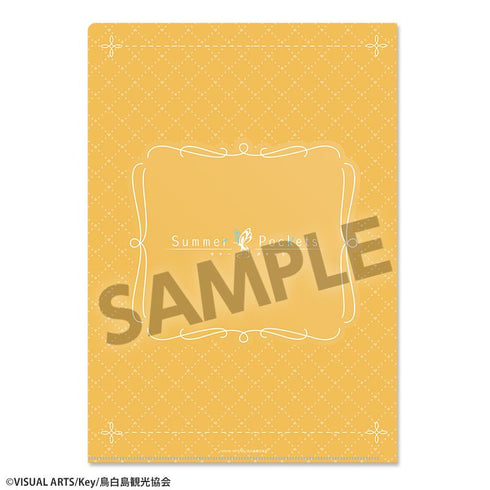 《Summer Pockets》全新绘制透明文件夹 久岛鸥 梦幻可爱版