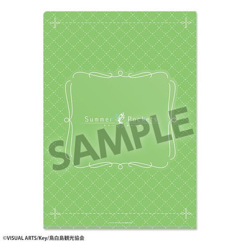 『Summer Pockets』描き下ろしクリアファイル 紬ヴェンダース ゆめかわ ver.