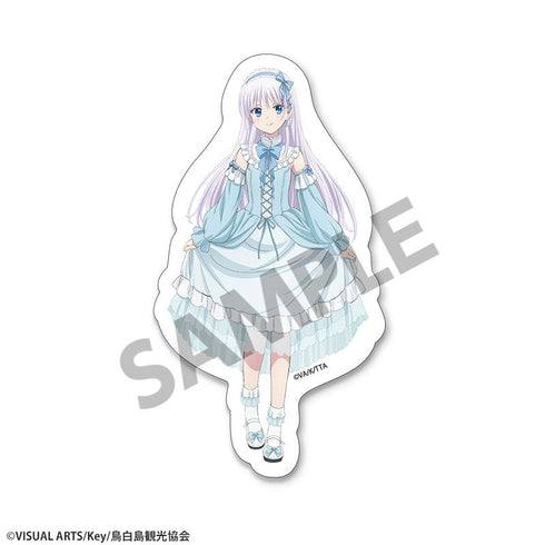 《Summer Pockets》全新绘制镂空贴纸 鸣濑白羽 梦幻可爱版