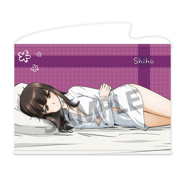『ガールズ&パンツァー 最終章』B2タペストリー 西住しほ 添い寝B ver.