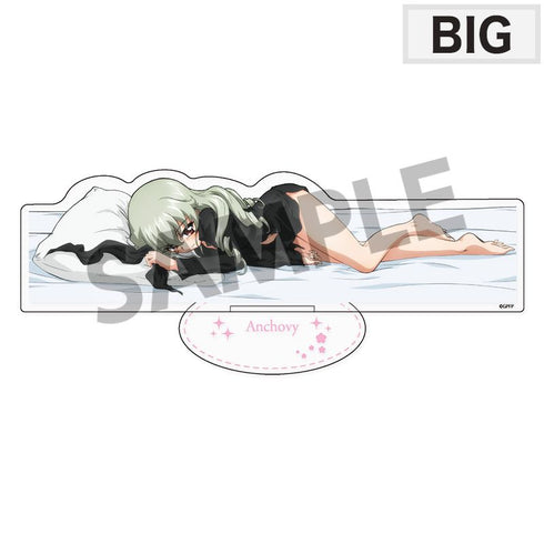 『ガールズ&パンツァー 最終章』BIGアクリルスタンド アンチョビ 添い寝B ver.
