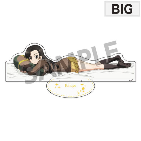 『ガールズ&パンツァー 最終章』BIGアクリルスタンド 西絹代 添い寝A ver.