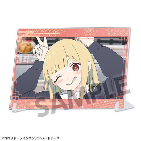 『超かぐや姫!』A6ビジュアルアクリルプレート かぐや/現実