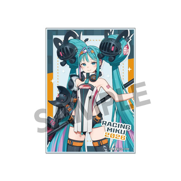 《竞速初音未来》2026 主视觉图1 版 亚克力卡