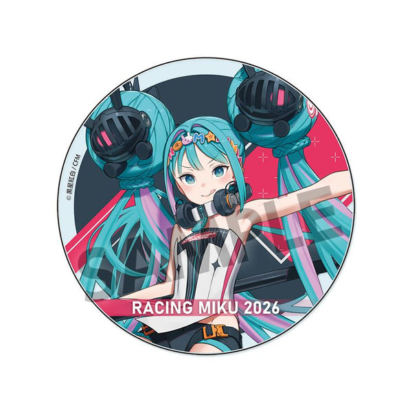 《竞速初音未来》2026 主视觉图2版 亚克力杯垫
