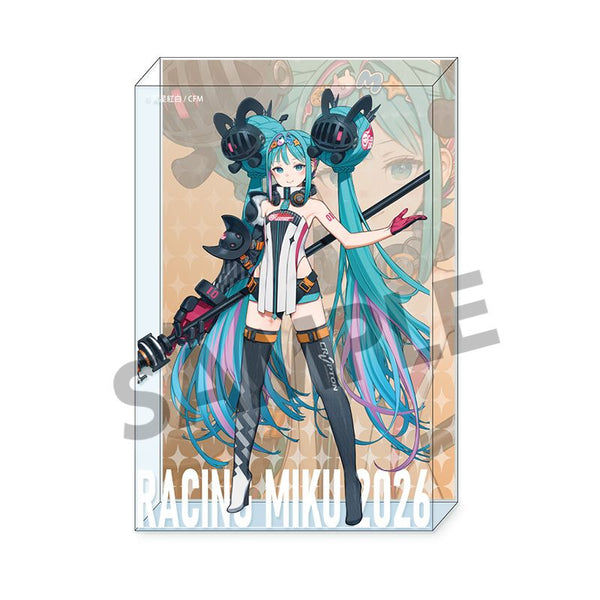 《竞速初音未来》2026 主视觉图1 版 亚克力块