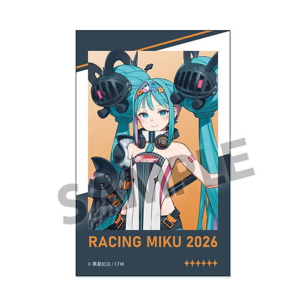 《竞速初音未来》2026 主视觉图1 版 即拍即印风格贴纸