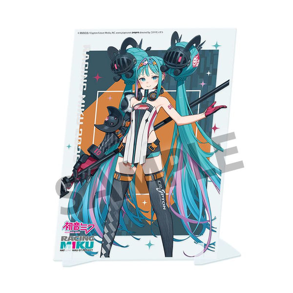 《竞速初音未来》2026 主视觉图1版 视觉亚克力板