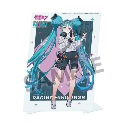 《竞速初音》2026 TEAM UKYO 应援版 视觉亚克力板