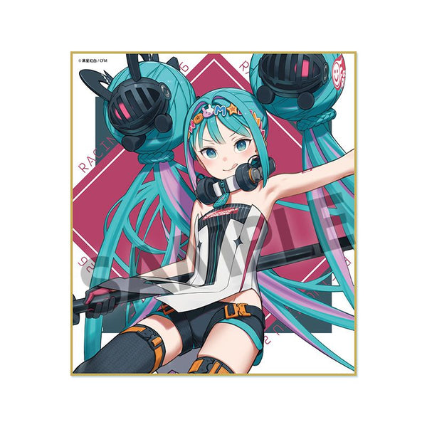 《竞速初音》2026 主视觉图2版 迷你签名卡