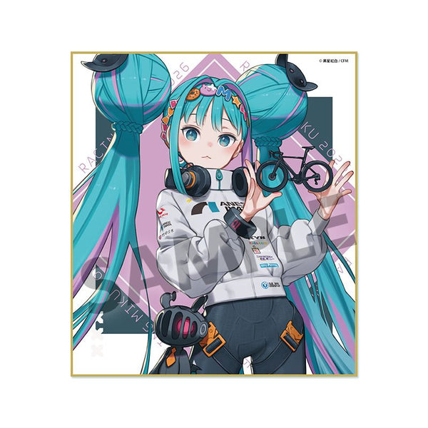《竞速初音》2026 TEAM UKYO 应援版 迷你色纸