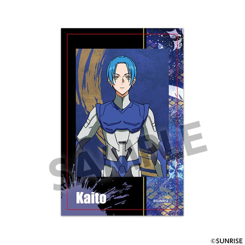 『鎧真伝サムライトルーパー』インスタントフォト風ステッカー 上杉魁人