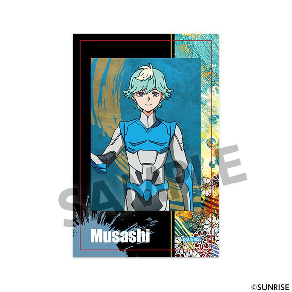 『鎧真伝サムライトルーパー』インスタントフォト風ステッカー 北条武蔵