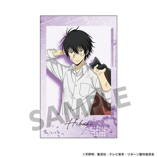 『家庭教師ヒットマンREBORN!』描き下ろしインスタントフォト風ステッカー 雲雀恭弥