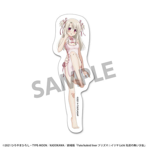 『Fate/kaleid liner プリズマ☆イリヤ Licht 名前の無い少女』描き下ろしダイカットステッカー イリヤ チャイナドレス ver.