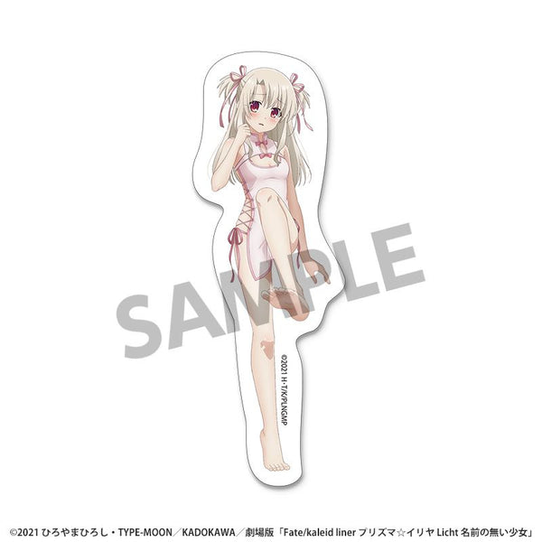 『Fate/kaleid liner プリズマ☆イリヤ Licht 名前の無い少女』描き下ろしダイカットステッカー イリヤ チャイナドレス ver.