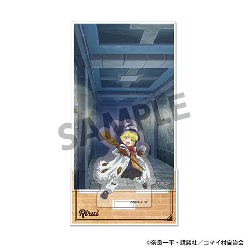 "The Daily Life of a 29-Year-Old Single Mid-Level Adventurer" Acrylic Stand with Background: Lilui in a Robe Ver.