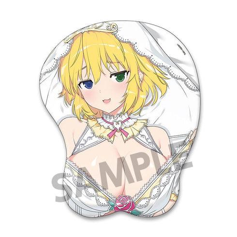 《憧憬魔法少女》闪乱神乐 全新绘制巨乳鼠标垫 两奈 婚纱版