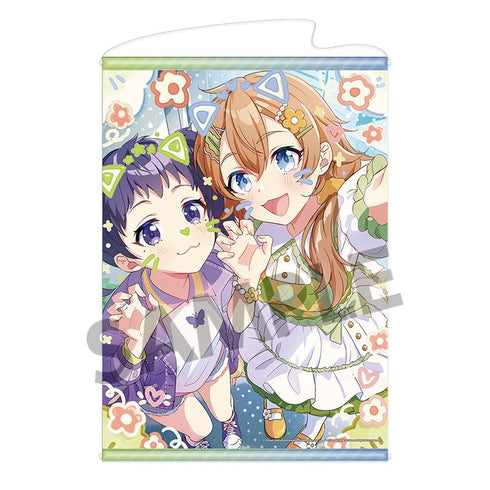 『シャインポスト Be Your アイドル!』B2タペストリー vol.1 青天国 春&伊藤 紅葉