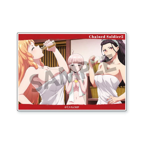 《魔都精兵的奴隶2》亚克力卡 第3话特典(萨哈拉&凯科&纱希)
