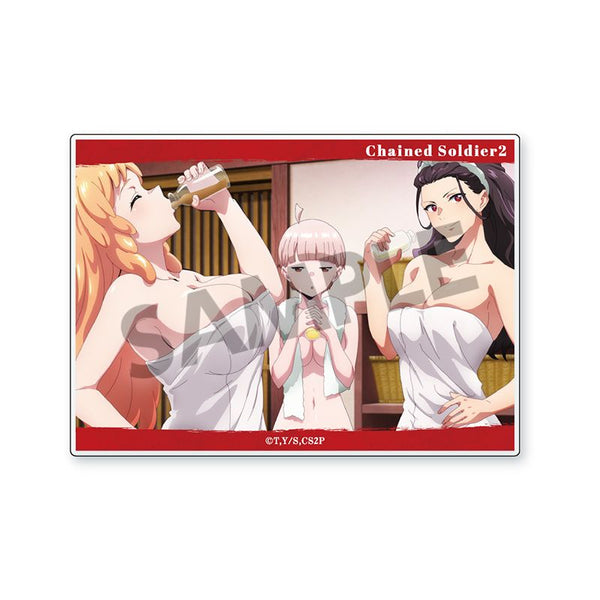 《魔都精兵的奴隶2》亚克力卡 第3话特典(萨哈拉&凯科&纱希)