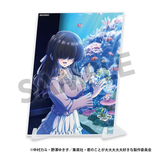 『君のことが大大大大大好きな100人の彼女』A6ビジュアルアクリルプレート 華暮愛々