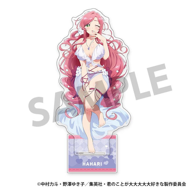 『君のことが大大大大大好きな100人の彼女』描き下ろしBIGアクリルスタンド 花園羽々里 A