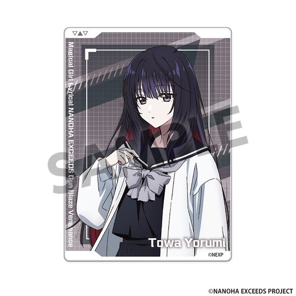 《魔法少女莉莉卡·奈葉 EXCEEDS Gun Blaze Vengeance》壓克力卡 夜海托瓦 A