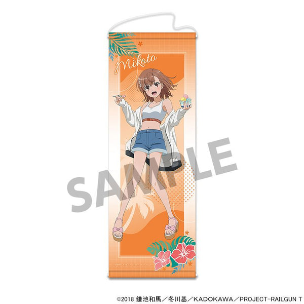 《某科学的超電磁砲T》全新繪製纖薄掛毯 御坂美琴 度假版
