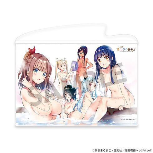『一畳間まんきつ暮らし!』B2タペストリー 温泉