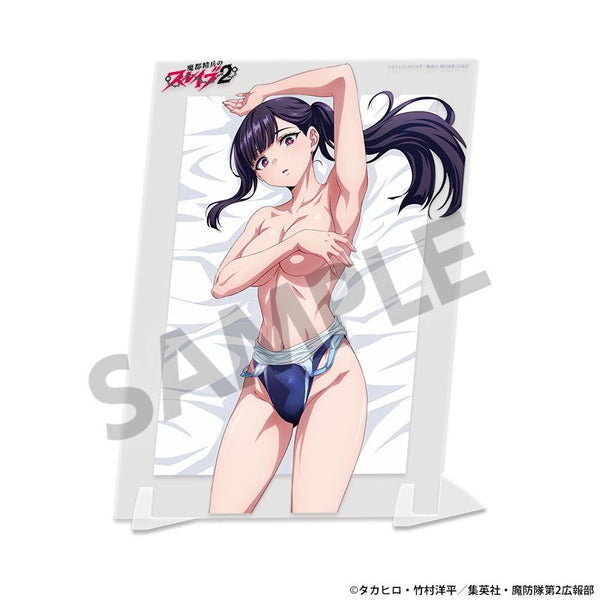 『魔都精兵のスレイブ2』描き下ろしビジュアルアクリルプレート 山城恋 競泳水着 ver. B