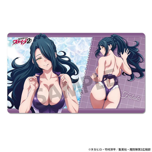 『魔都精兵のスレイブ2』描き下ろしラバーマット 東風舞希 競泳水着 ver.