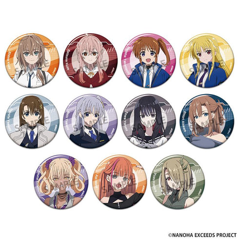『魔法少女リリカルなのは EXCEEDS Gun Blaze Vengeance』トレーディング缶バッジ【BOX】