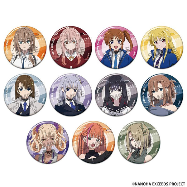 『魔法少女リリカルなのは EXCEEDS Gun Blaze Vengeance』トレーディング缶バッジ【BOX】
