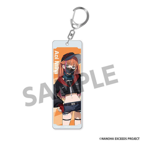 『魔法少女リリカルなのは EXCEEDS Gun Blaze Vengeance』アクリルキーホルダー 新名アオイ