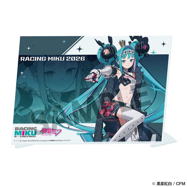"Racing Miku 2026" GSC 25th Anniversary Edition Visual Acrylic Plate