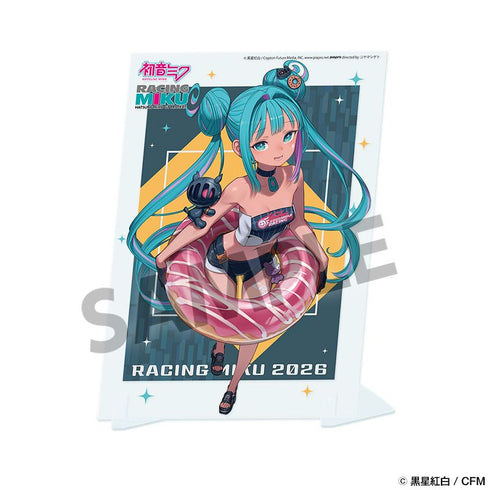『レーシングミク 2026』Rd.3 SEPANG 応援 Ver. ビジュアルアクリルプレート