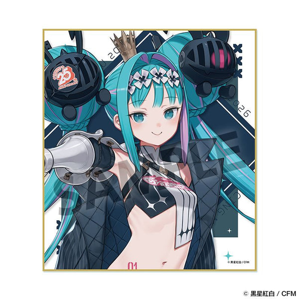 《赛车初音未来 2026》GSC 25周年纪念版 迷你色纸