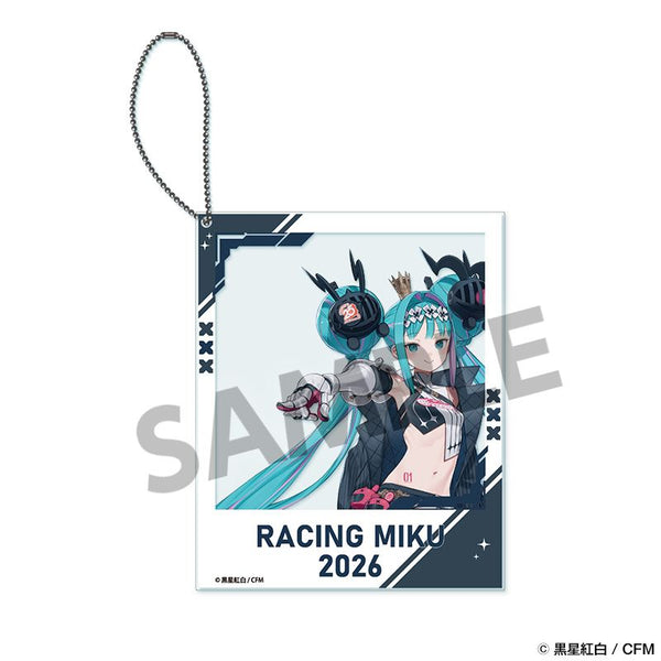 『レーシングミク 2026』GSC 25th Ver. ポラロイド風アクリルキーホルダー