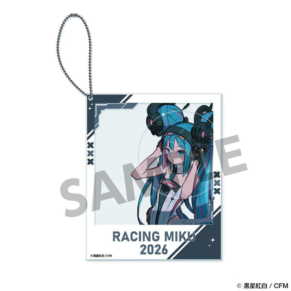 『レーシングミク 2026』Rd.2 FUJI 応援 Ver. ポラロイド風アクリルキーホルダー